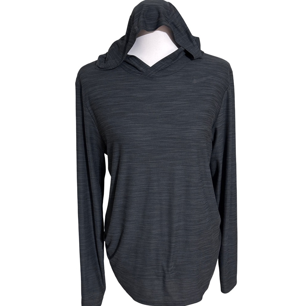 Nike Women's Black Hooded Sweatshirt